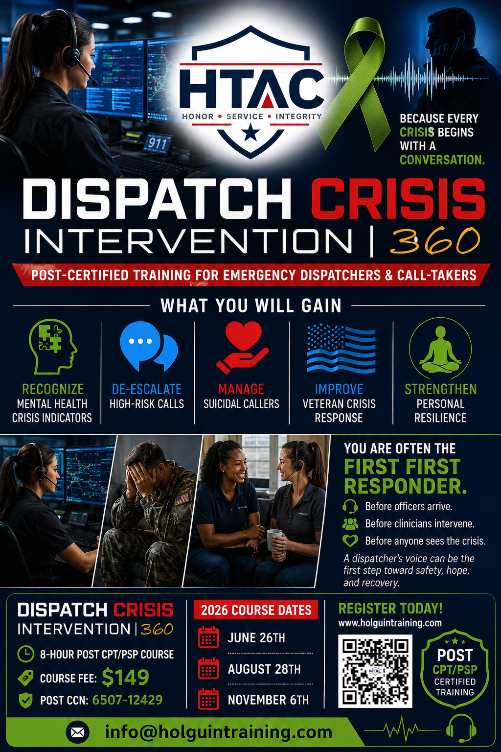 DISPATCH CRISIS INTERVENTION | 360 - August 28, 2026