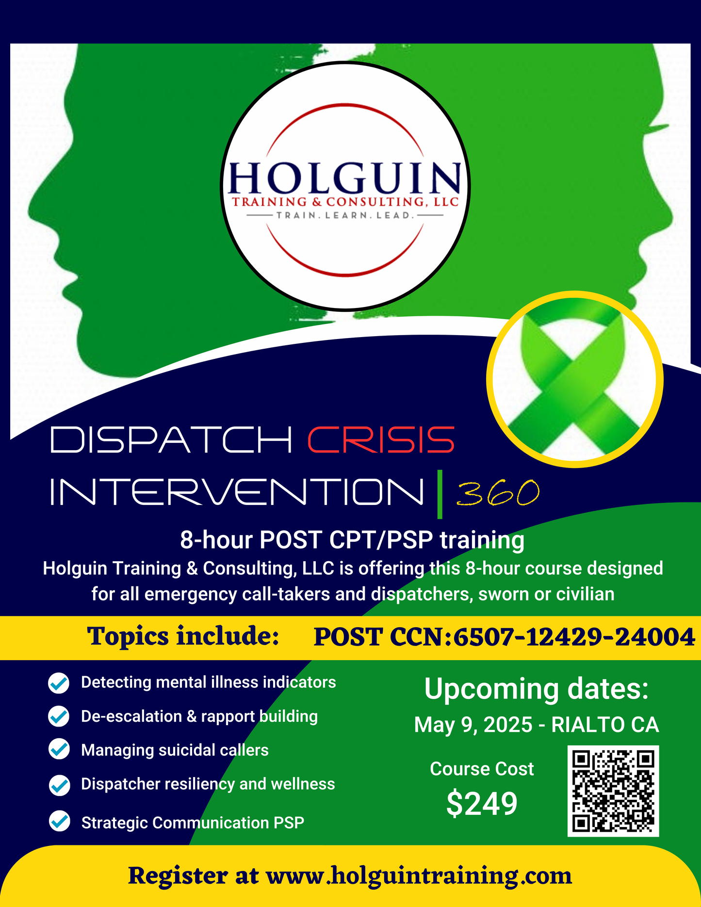 DISPATCH CRISIS INTERVENTION | 360 May 9, 2025
