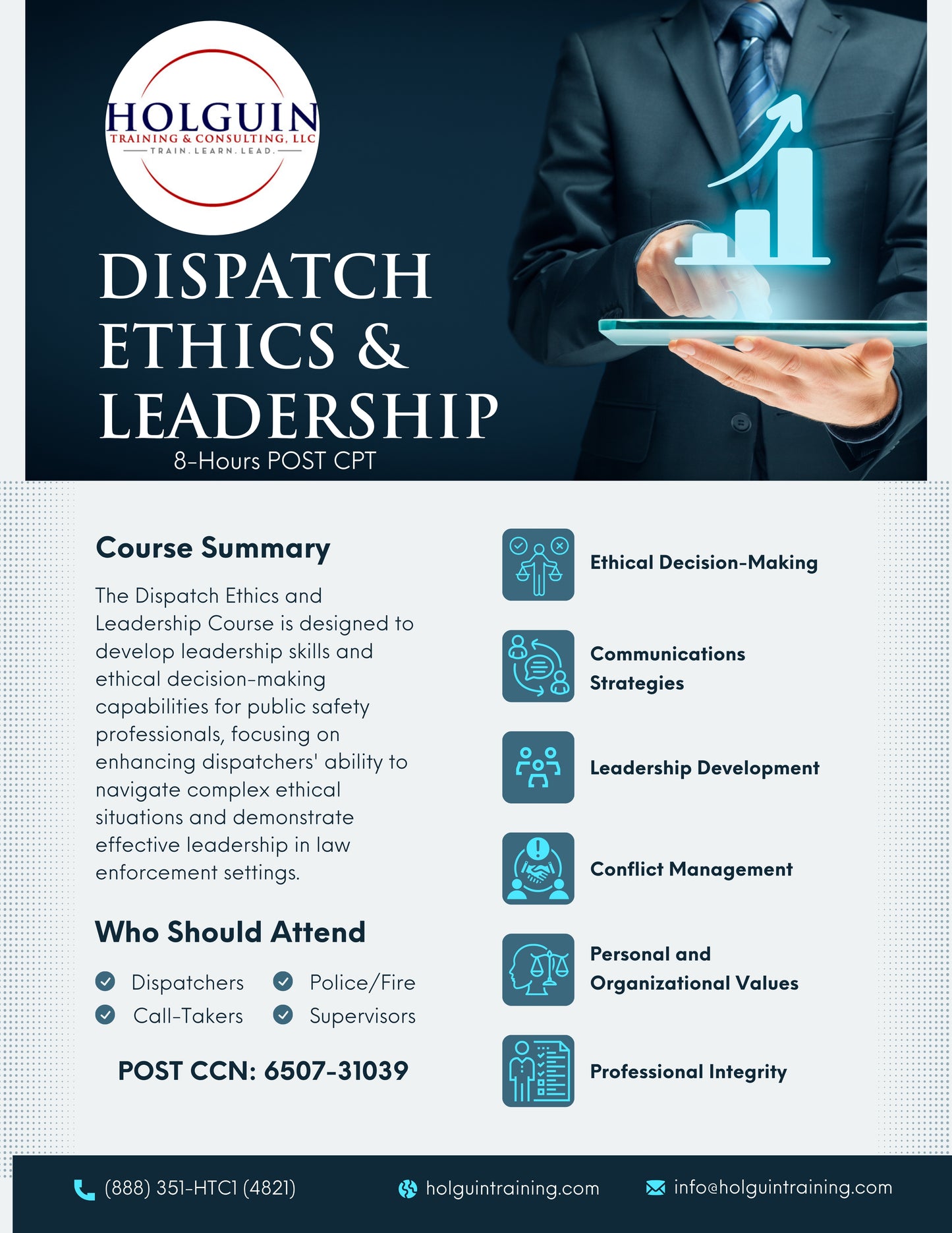 Dispatch Ethics and Leadership (POST CPT)