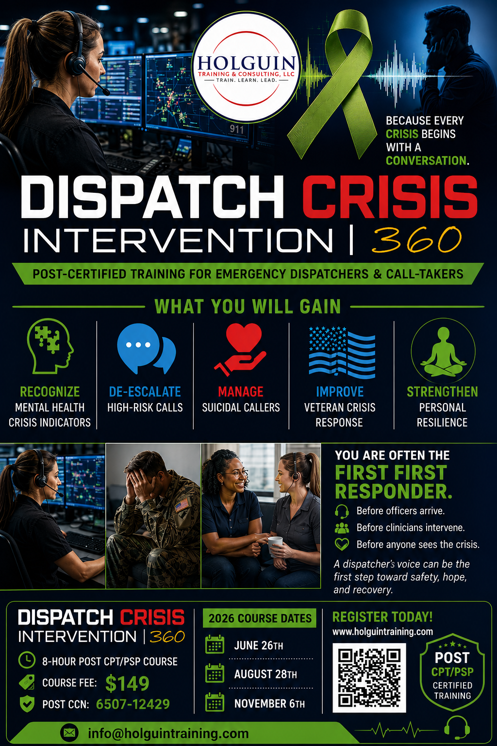 DISPATCH CRISIS INTERVENTION | 360 - November 6, 2026