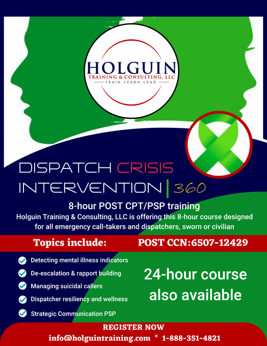 DISPATCH CRISIS INTERVENTION | 360