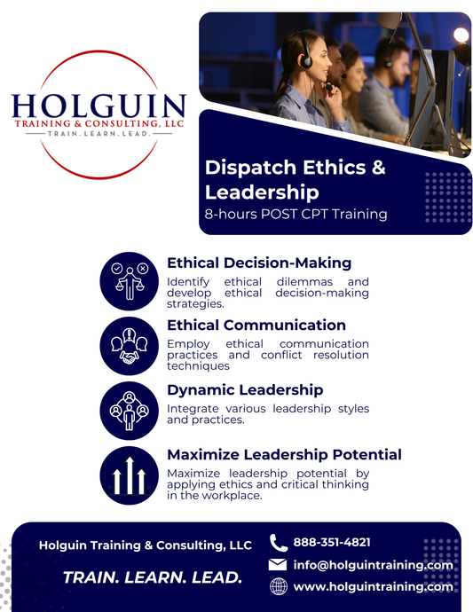 Dispatch Ethics and Leadership (POST CPT)