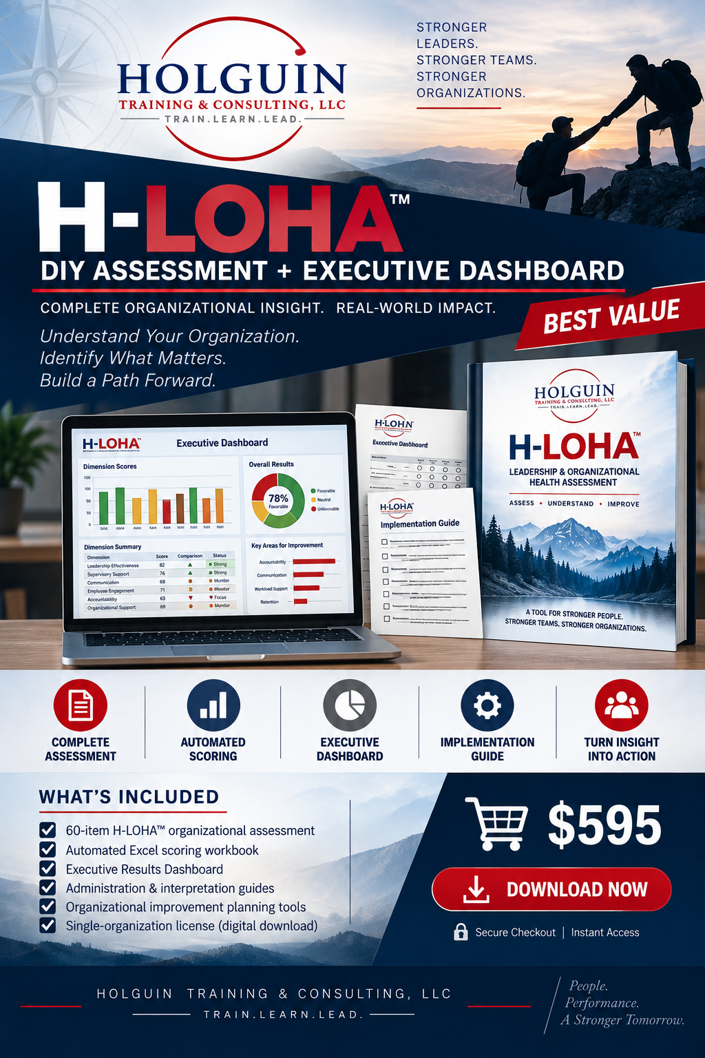 H-LOHA™ DIY Assessment + Executive Dashboard