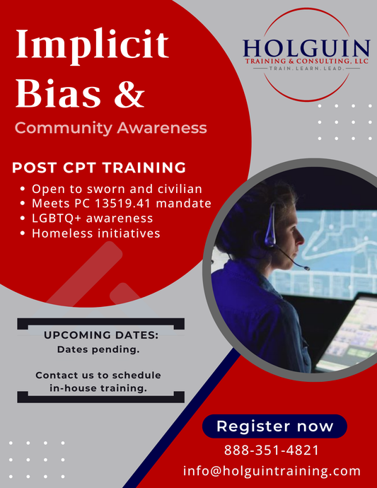 Implicit Bias & Community Awareness