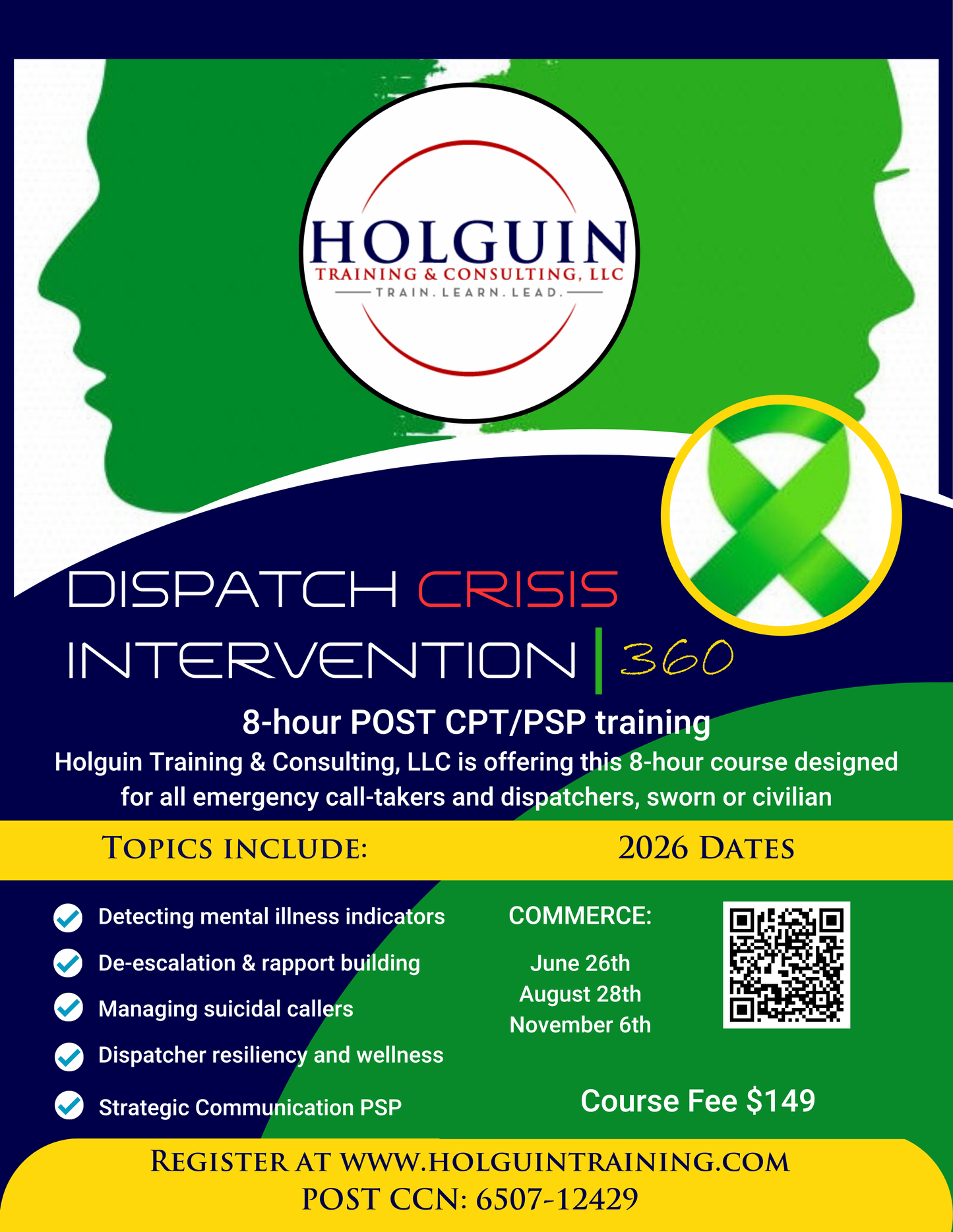 DISPATCH CRISIS INTERVENTION | 360 - June 26, 2026